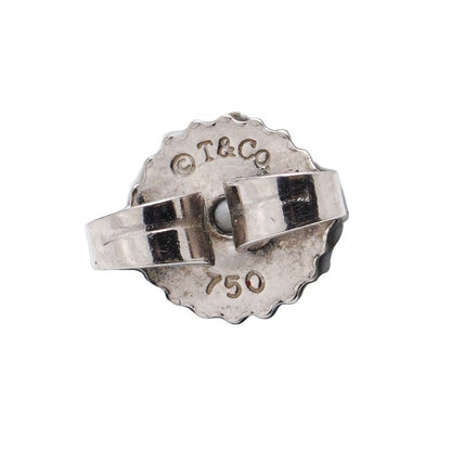 Tiffany and Co 18ct White Gold and Pearl Earrings