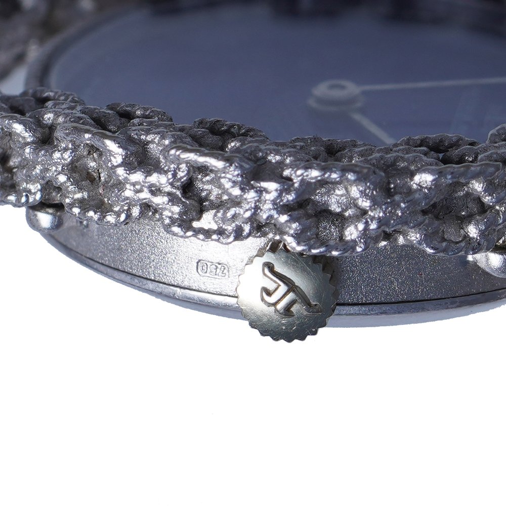 Jaeger LeCoultre 18ct White Gold Watch with Lapis Lazuli Dial