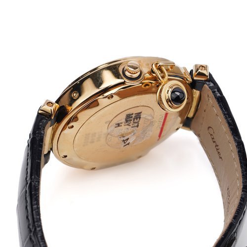 Cartier Pasha 18ct Gold Moonphase Calendar Watch