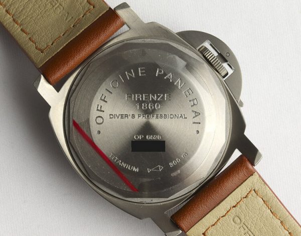 Panerai Luminor Submersible Titanium 45mm Automatic Watch, with Panerai box and papers