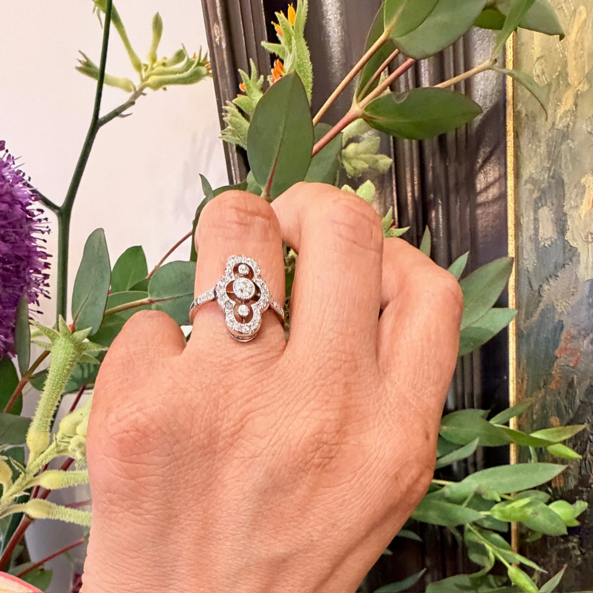 Diamond Platinum Ring