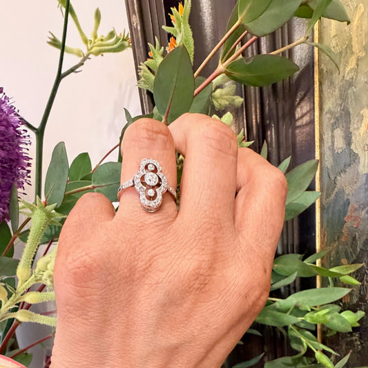Diamond Platinum Ring