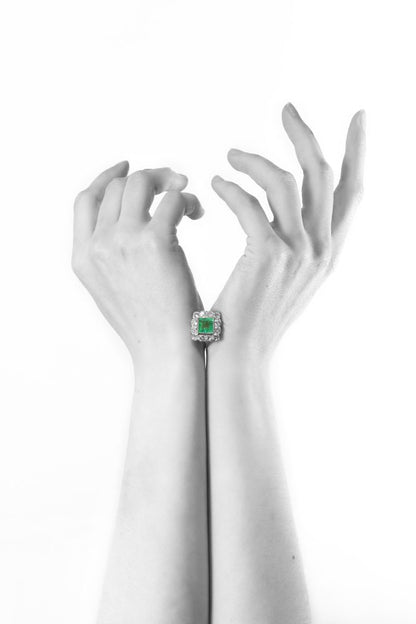 Vintage emerald ring