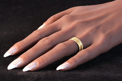 Antique Georgian 18 Carat Yellow Gold Wedding Band