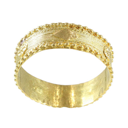 Antique Georgian 18 Carat Yellow Gold Wedding Band