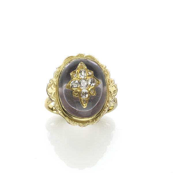 Antique Victorian Diamond Set Dress Ring