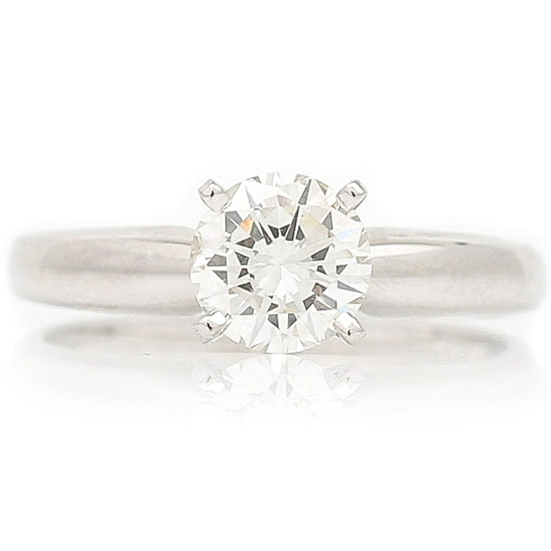 0.85ct Diamond Solitaire Engagement Ring in Platinum