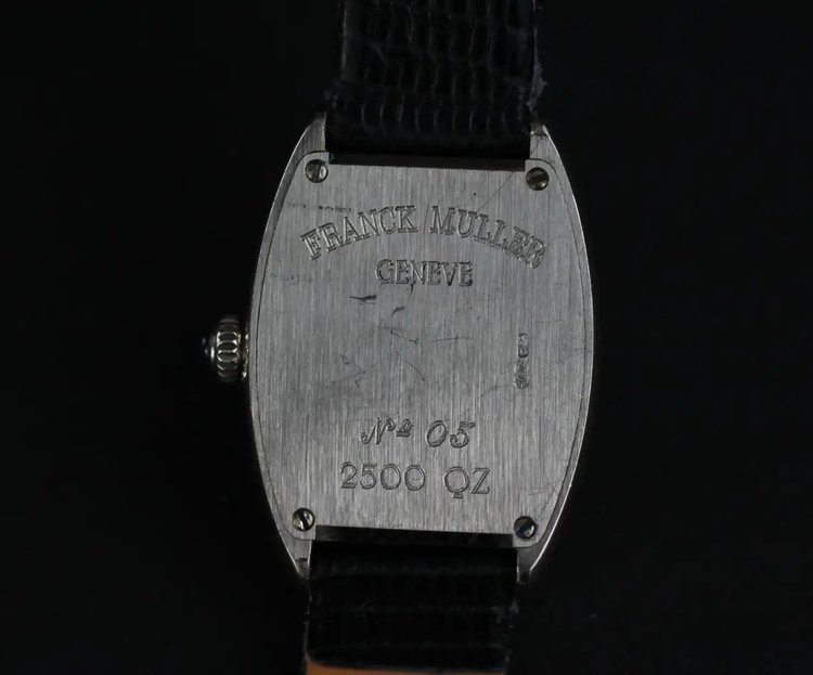 Franck Muller 18ct White Gold and Diamond Ladies Quartz Watch