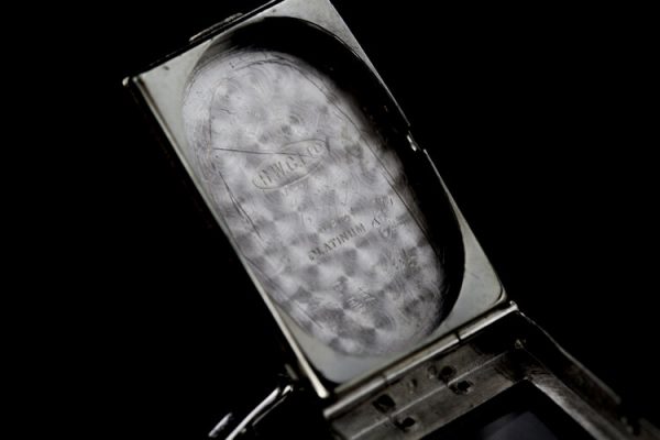 Rolex Art Deco Platinum Ladies Cocktail Watch Set With Diamonds