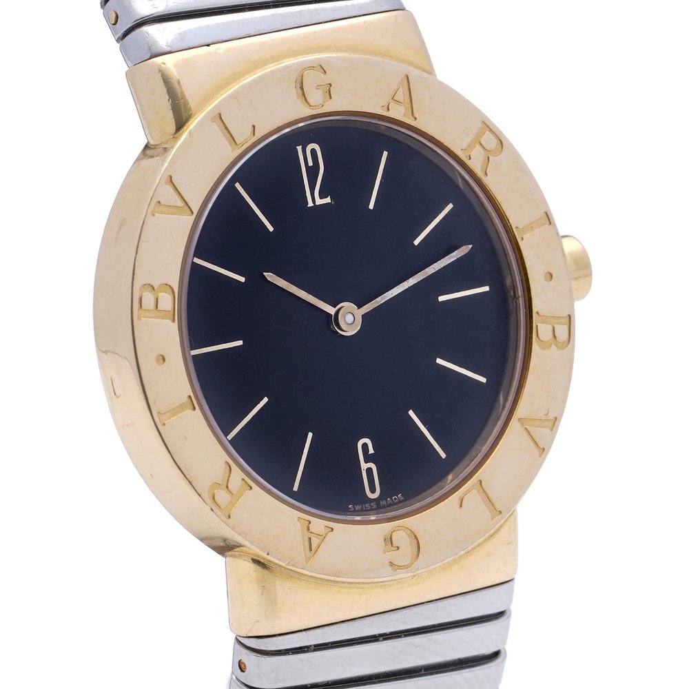 Vintage Bulgari Tubogas 18ct Yellow Gold and Stainless Steel Watch