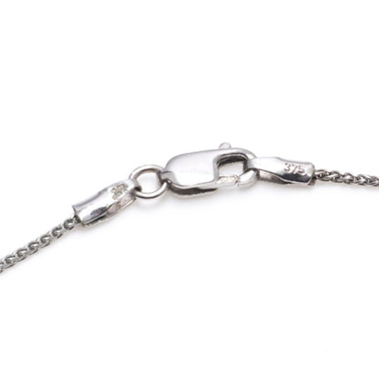 0.50 carat Solitaire Diamond Pendant with Chain in 9ct White Gold