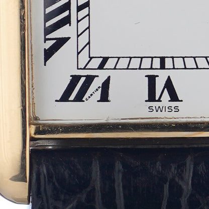 Vintage Cartier Tank 18ct Gold Watch