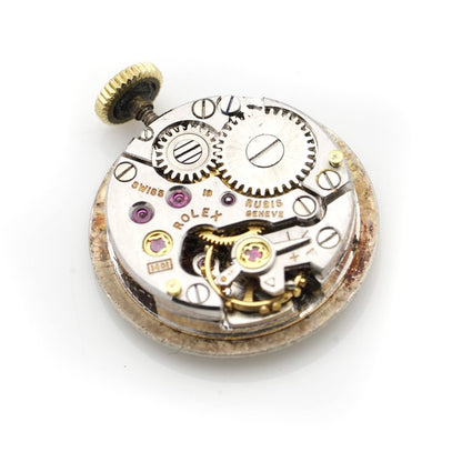 Vintage 1960s Rolex Precision 9ct Yellow Gold Ladies Cocktail Watch, with important case maker David Shackman and Sons. Made in Switzerland. Signed Rolex & DS&S