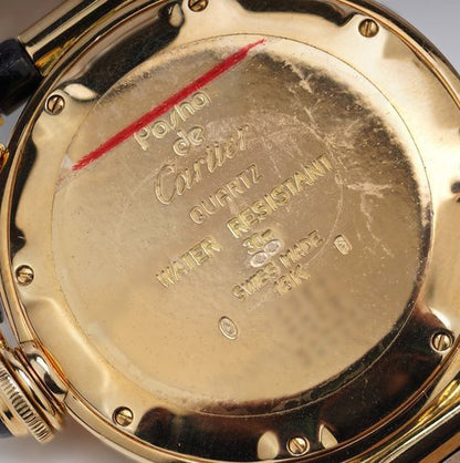 Pasha de Cartier Yellow Gold MoonPhase Calendar Watch