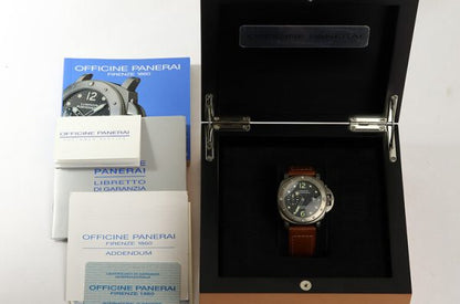 Panerai Luminor Submersible Titanium 45mm Automatic Watch, with Panerai box and papers