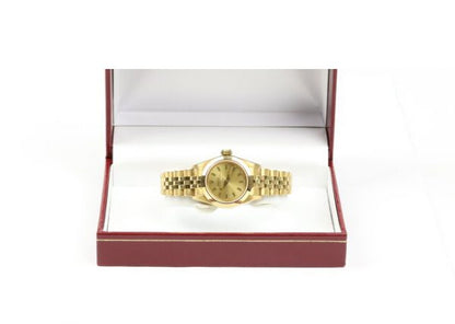 Vintage Rolex Lady Oyster Perpetual 18ct Yellow Gold 67188 Automatic
