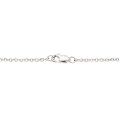 Contemporary Diamond Chain Bracelet In White Gold