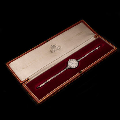 Art Deco Diamond Cocktail Watch by CH Meylan
