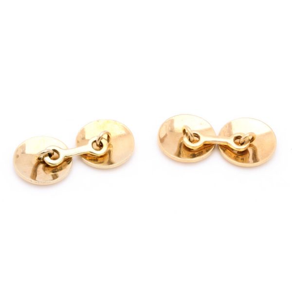 Holland and Holland 18ct Yellow Gold Cufflinks