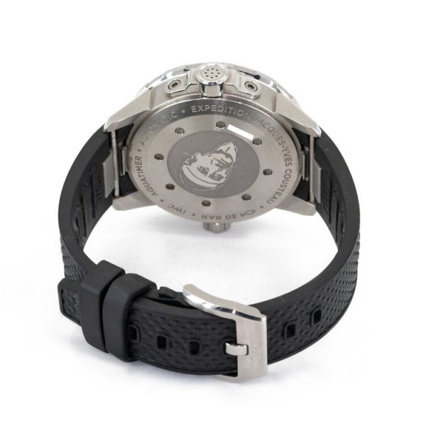 IWC Aquatimer Expedition Jacques-Yves-Cousteau IW329005 Steel Automatic Watch on rubber strap