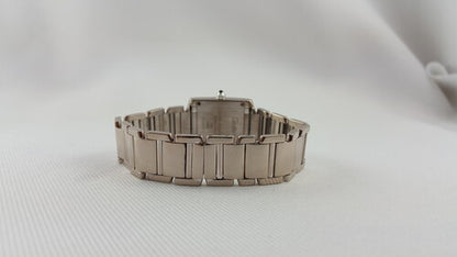 Cartier Tank Française 20mm Ladies 18ct White Gold Quartz Watch, 18ct bracelet strap, with Cartier box