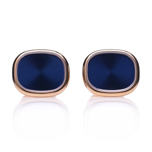 Vintage Patek Philippe Sapphire Crystal and 18ct Gold Cufflinks from the Golden Ellipse collection, oval cufflinks set with sapphire crystal within a polished yellow gold surround and T-bar fittings, original display and outer box, Circa 1990s