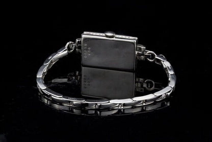 Rolex Art Deco Platinum Ladies Cocktail Watch Set With Diamonds