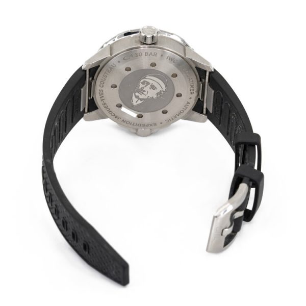 IWC Aquatimer Expedition Jacques-Yves-Cousteau IW329005 Steel Automatic Watch on rubber strap