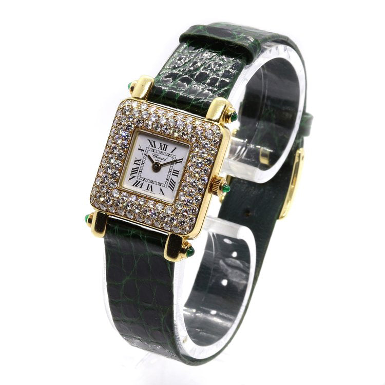 Chopard Happy Sport 18ct Yellow Gold and Diamonds Watch