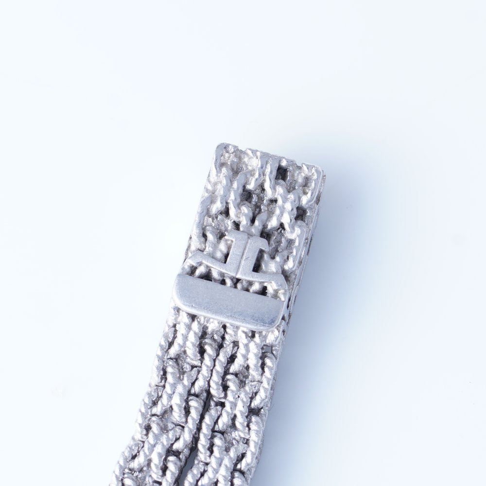 Jaeger LeCoultre 18ct White Gold Watch with Lapis Lazuli Dial