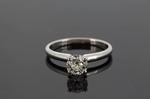 1.01ct Single Stone Diamond Solitaire Engagement Ring in 14ct White Gold