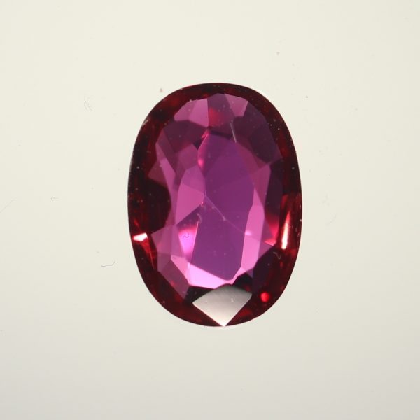 Vintage Ruby and Diamond Cluster Ring, Circa 1970s