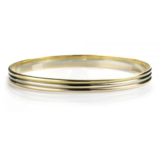 18ct Trinity Gold Bangle