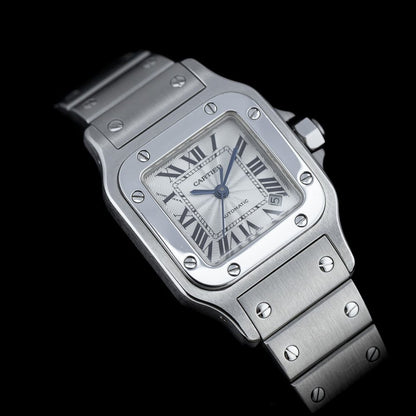 Ladies Cartier Santos Galbee 2423 Automatic Steel Watch