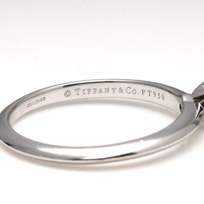 Tiffany and Co Princess Cut Diamond Solitaire Engagement Ring