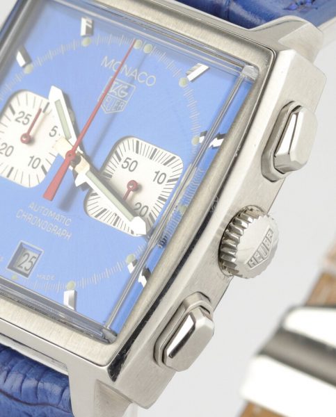 Tag Heuer Monaco Re Edition Automatic Chronograph with Blue Dial