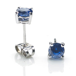 Sapphire Ear Studs
