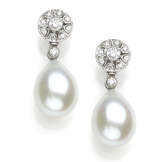 Convertible Pearl Drop Earrings