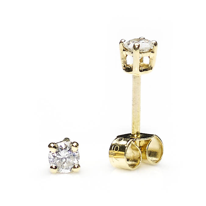 Diamond Ear Studs