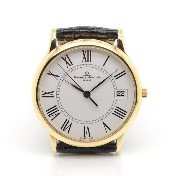 Baume et Mercier 18ct Gold Watch With box and papers, Circa 2008