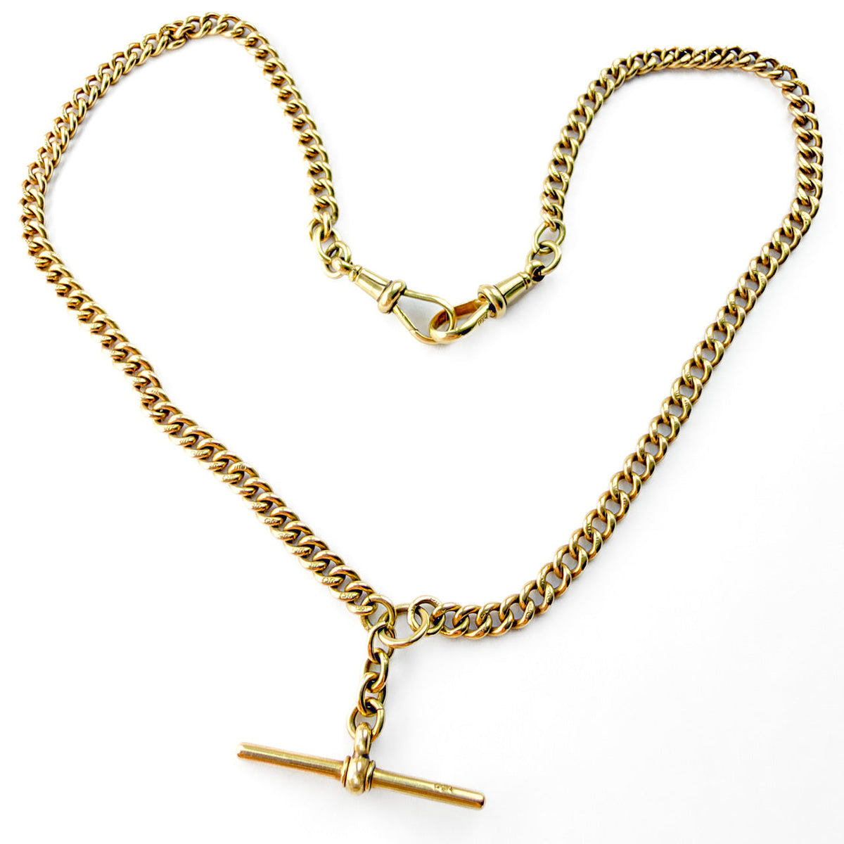 17" Curb Link Albert Chain