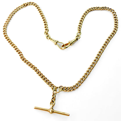 17" Curb Link Albert Chain