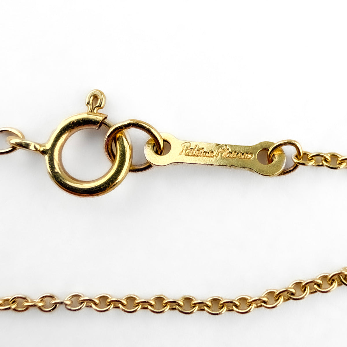 Tiffany Graffiti X Necklace By Paloma Picasso signature on clasp 18ct gold