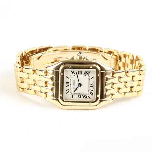 Cartier Panthère Ladies 18ct Yellow Gold 22mm Quartz Bracelet Watch