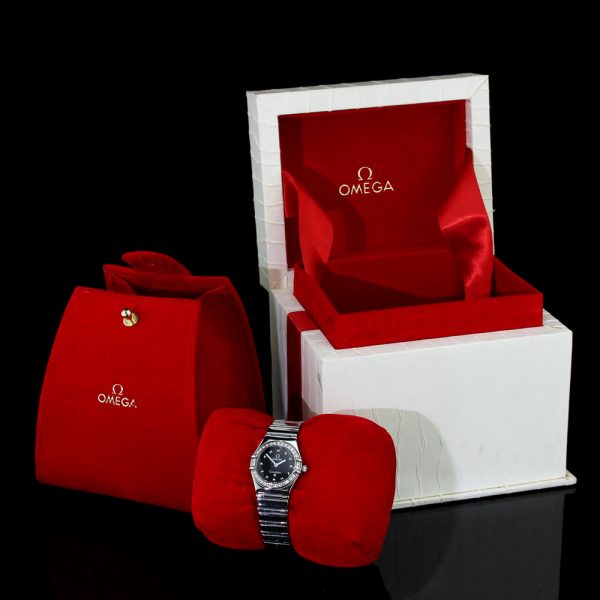 Omega Constellation My Choice Quartz Watch with Diamond Bezel