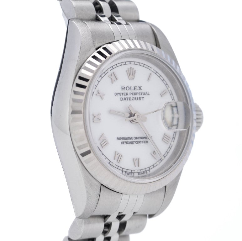 Ladies Rolex Oyster Perpetual Datejust 69174 Steel Watch
