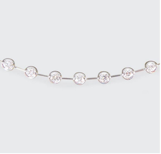 2ct Brilliant Cut Diamond Tennis Bracelet