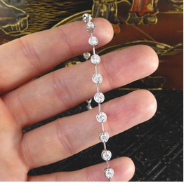 2ct Brilliant Cut Diamond Tennis Bracelet