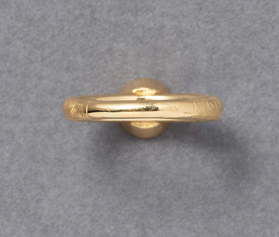 Modern 18ct Gold Solitaire Diamond Ring