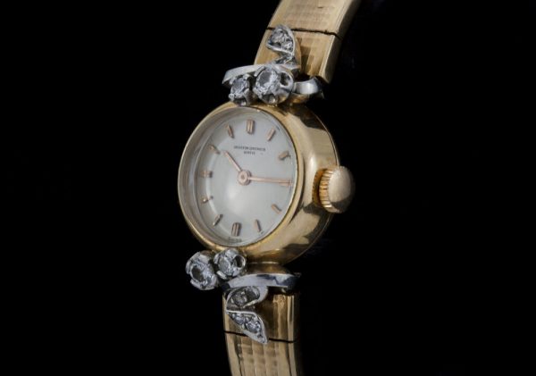 Vintage 1950s Vacheron Constantin 18ct Yellow Gold and Diamond Watch